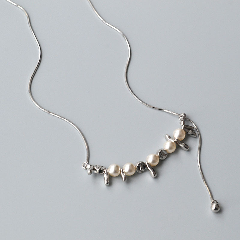 Argent Collier charmant pour toute occasion