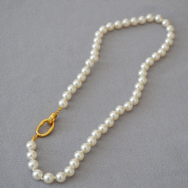 Argent Collier magnifique au style unique