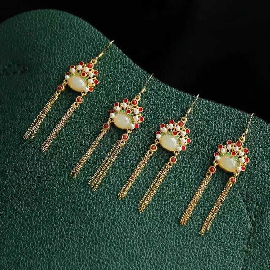 Argent Boucle d'oreille charmant pour toute occasion