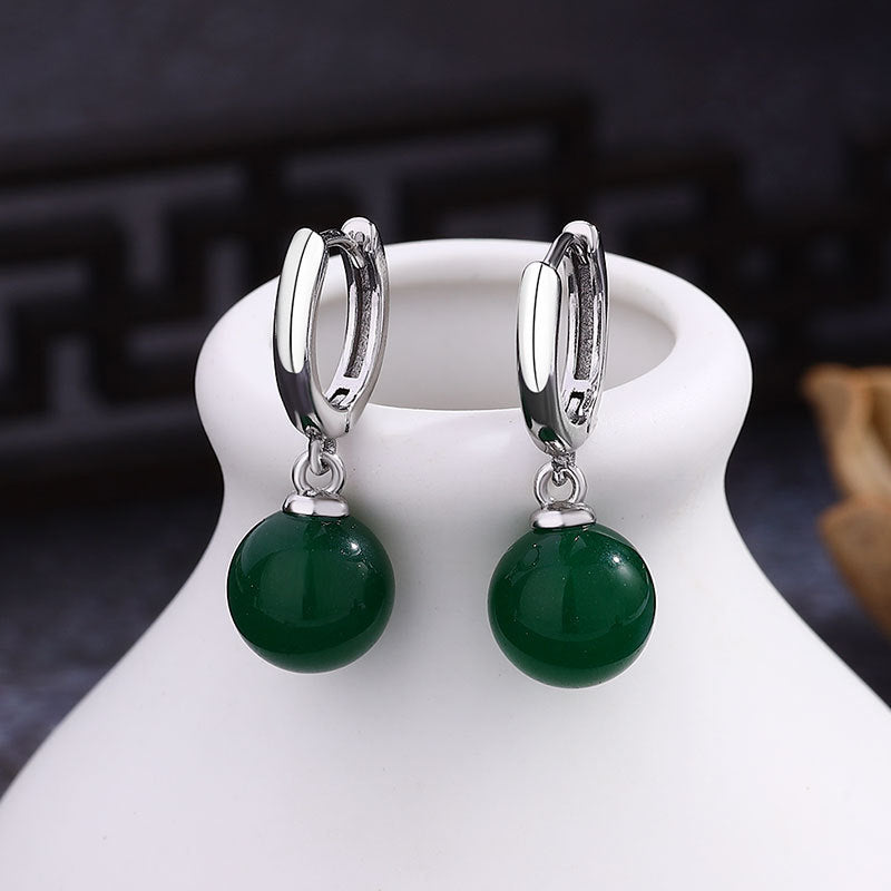 Argent Boucle d'oreille charmant pour toute occasion