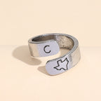 Argent Bague artisanal délicat