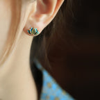 Argent Boucle d'oreille charmant pour toute occasion