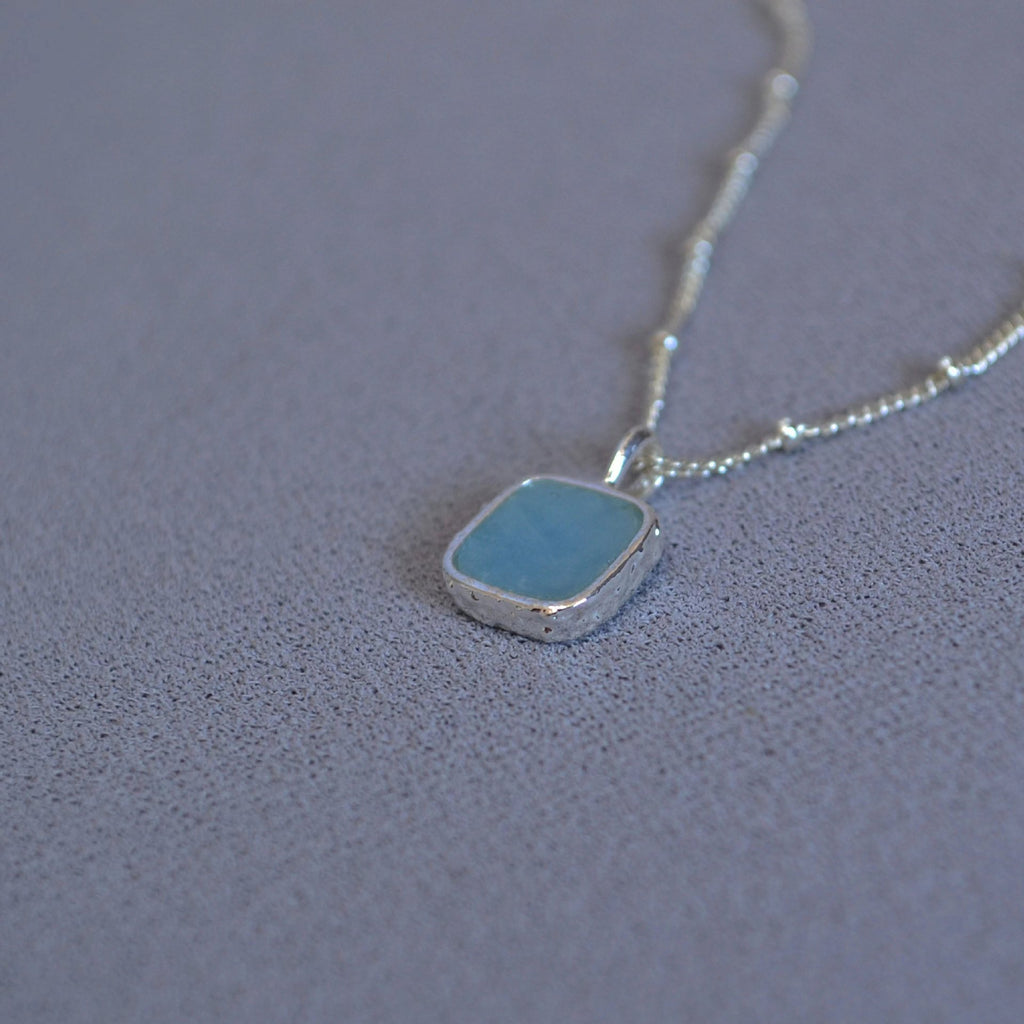 Argent Collier artisanal délicat