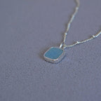 Argent Collier artisanal délicat