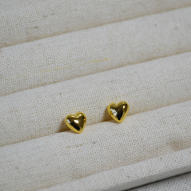 Argent Boucle d'oreille artisanal délicat