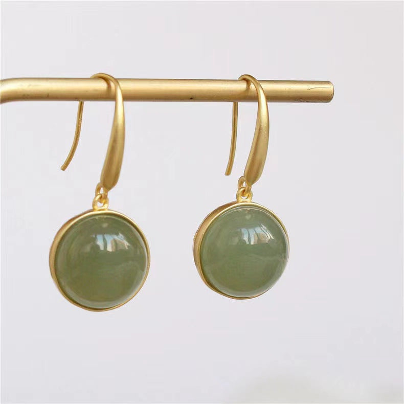 Argent Boucle d'oreille artisanal délicat