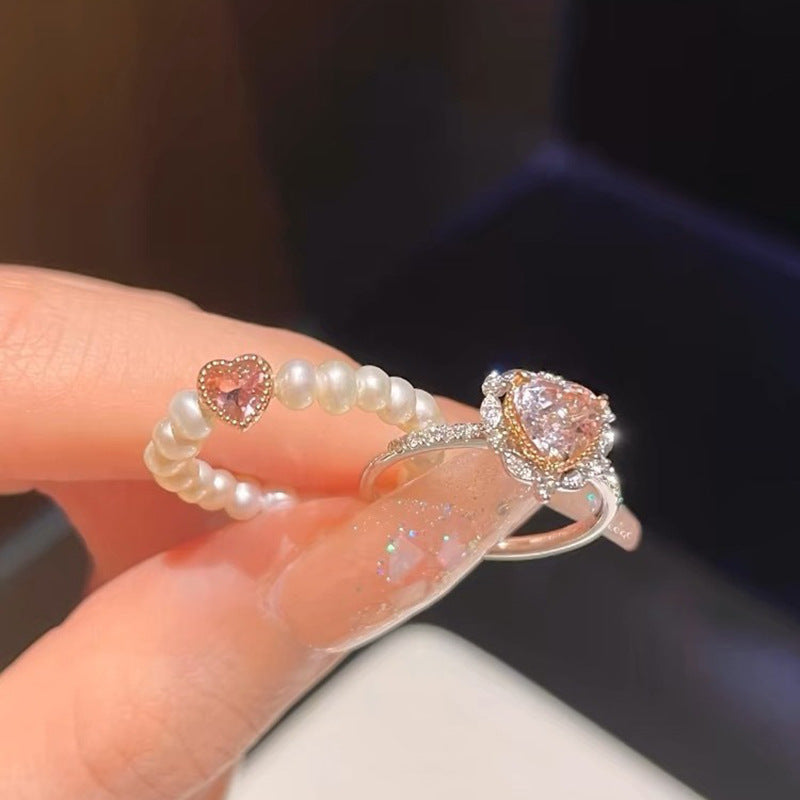 Perle Bague élégant pour toute occasion