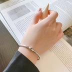 Argent Bracelet élégant pour toute occasion