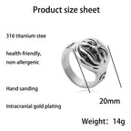 Bague artisanal délicat