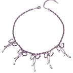 Argent Collier romantique pour moments spéciaux