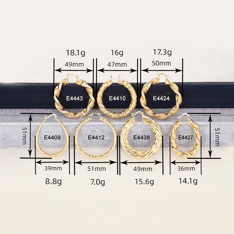 A Must-Have - Boucle d'oreille artisanal délicat