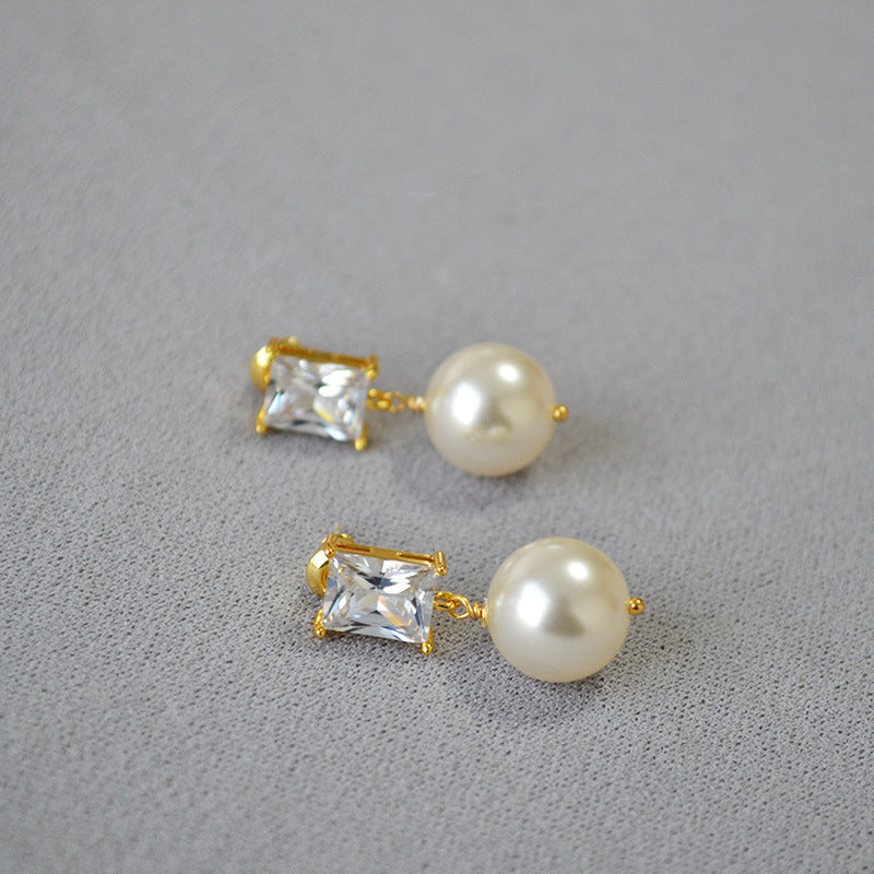 Argent Boucle d'oreille charmant pour toute occasion