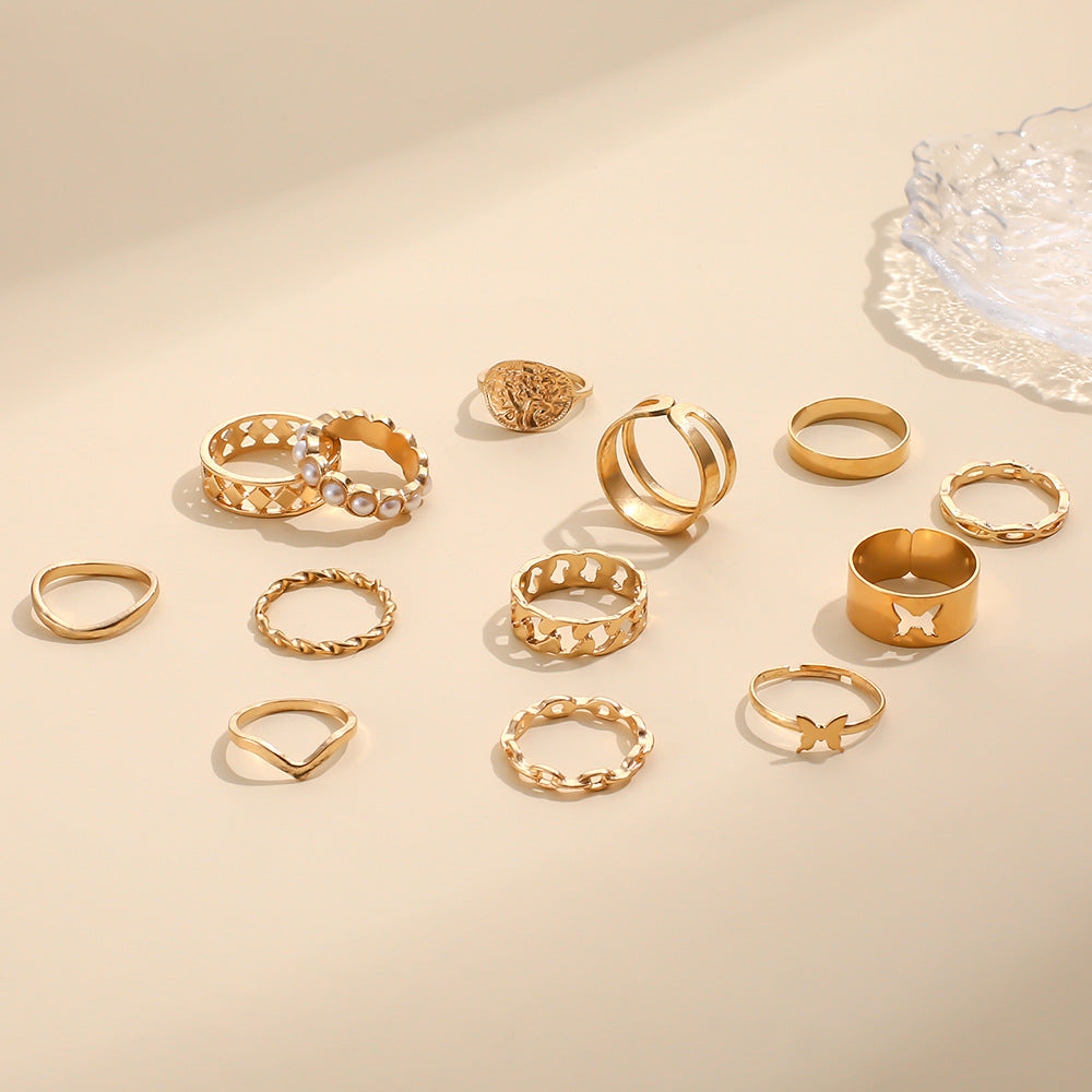 Perle Bague romantique pour moments spéciaux