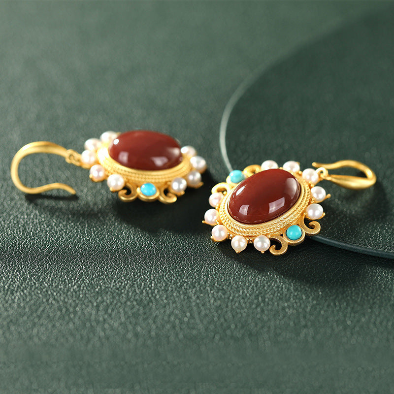 Argent Boucle d'oreille charmant pour toute occasion