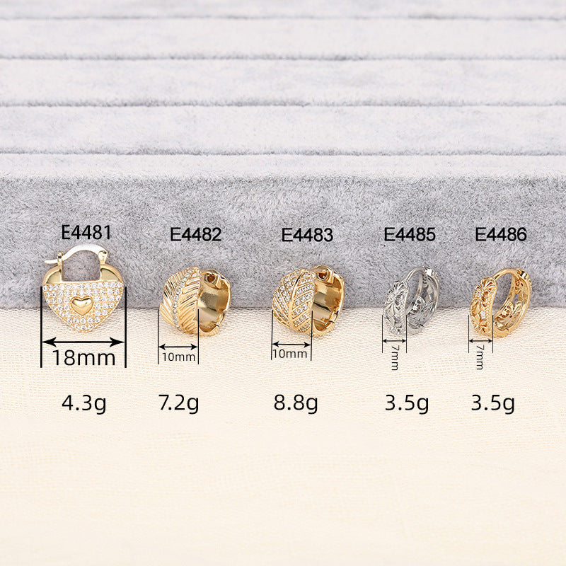 A Must-Have - Boucle d'oreille charmant pour toute occasion