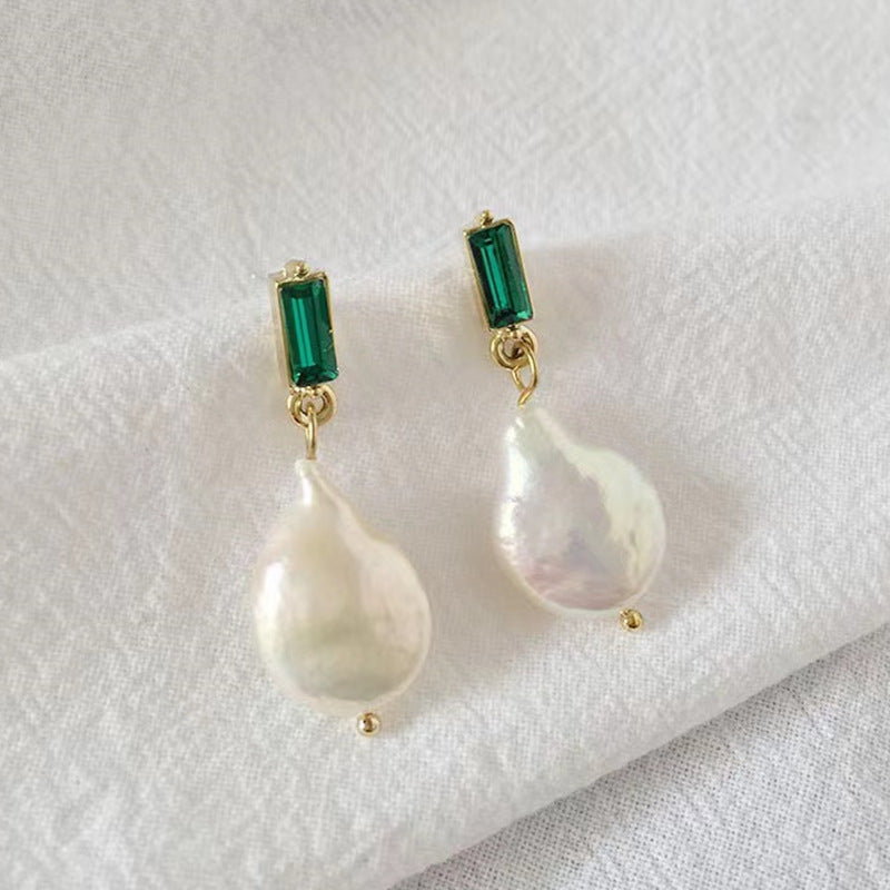 Argent Boucle d'oreille charmant pour toute occasion