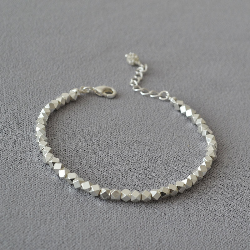 Argent Bracelet classique au charme intemporel