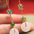 Argent Boucle d'oreille charmant pour toute occasion