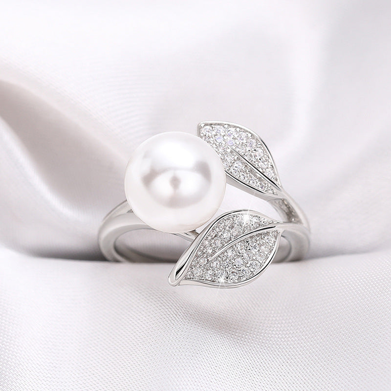 Perle Bague magnifique au style unique