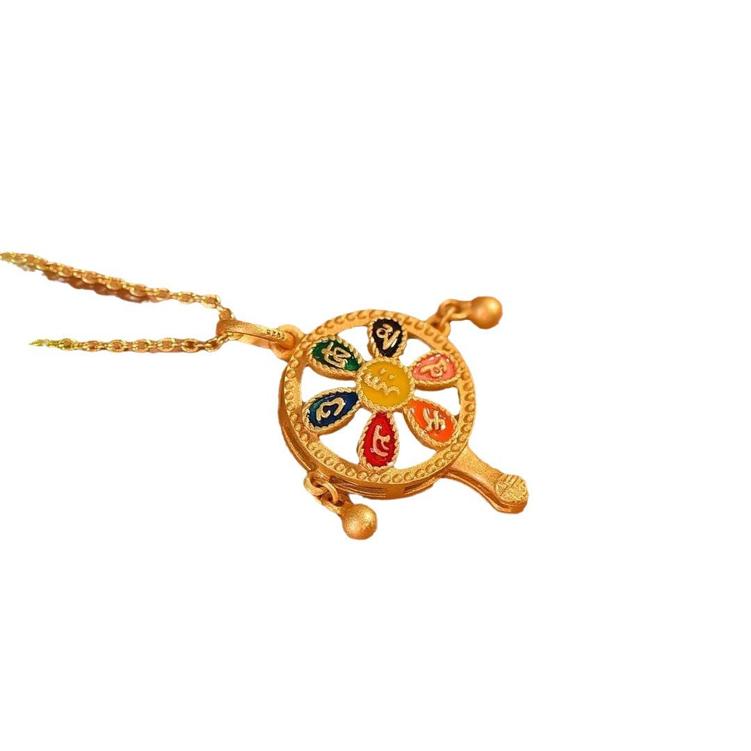 Argent Collier magnifique au style unique