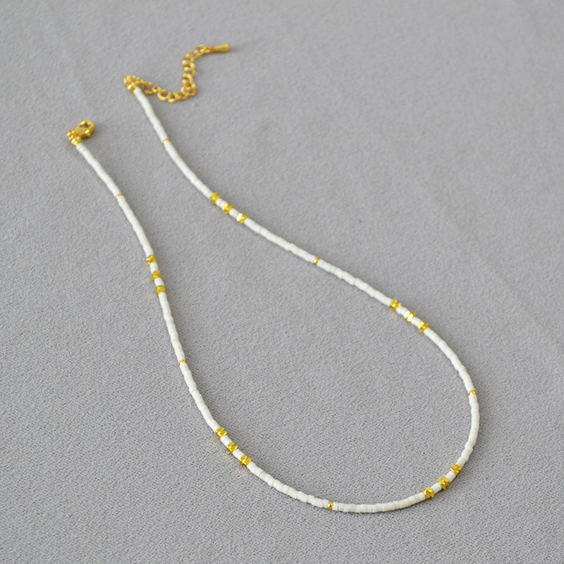 Argent Collier élégant pour toute occasion