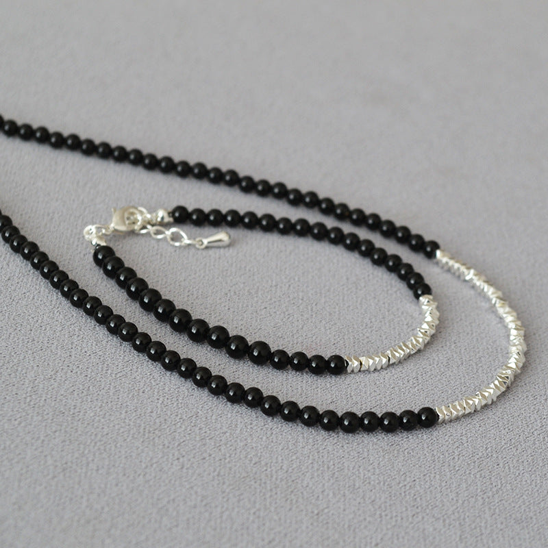 Argent Collier classique au charme intemporel