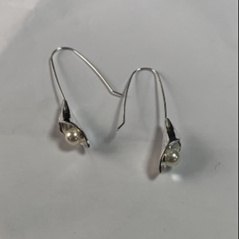 Argent Boucle d'oreille charmant pour toute occasion