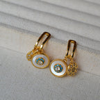 Argent Boucle d'oreille charmant pour toute occasion