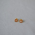 Argent Boucle d'oreille artisanal délicat