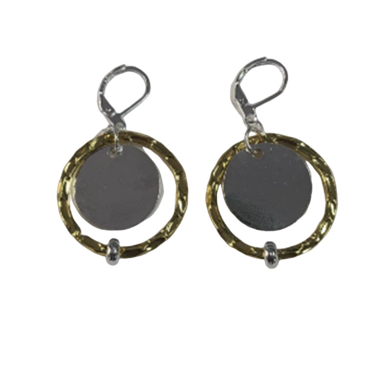 Argent Boucle d'oreille charmant pour toute occasion