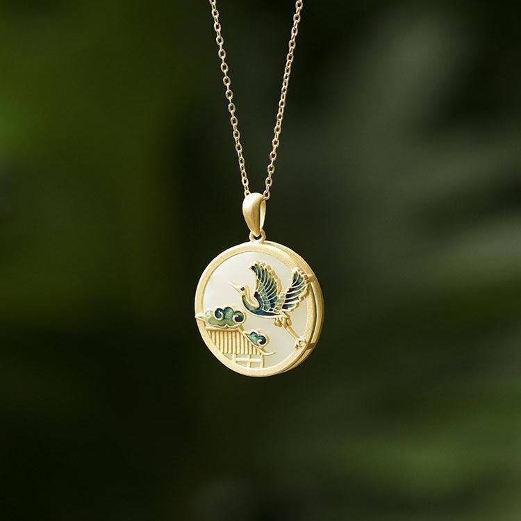 Argent Collier classique au charme intemporel