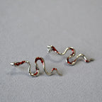 Argent Boucle d'oreille charmant pour toute occasion