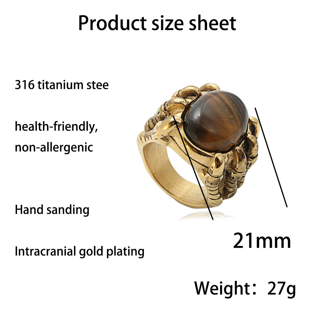 Bague magnifique au style unique