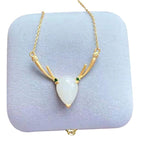 Argent Collier vintage fait main