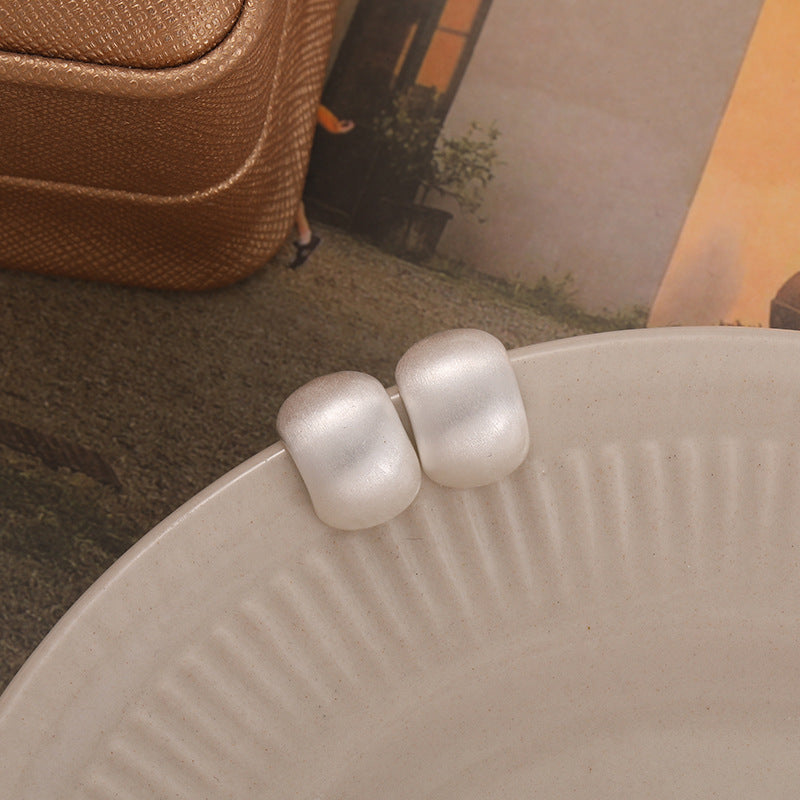 Argent Boucle d'oreille charmant pour toute occasion