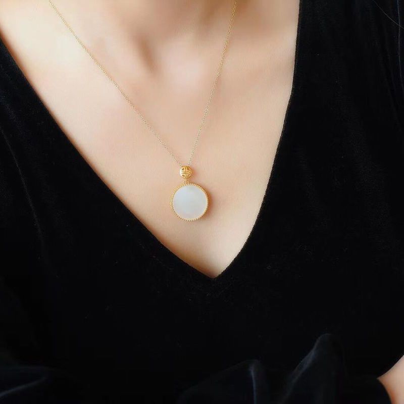 Argent Collier charmant pour toute occasion