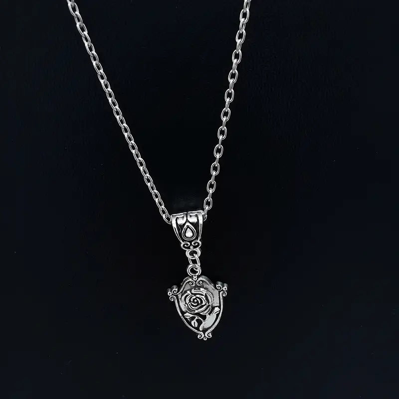 Argent Collier magnifique au style unique