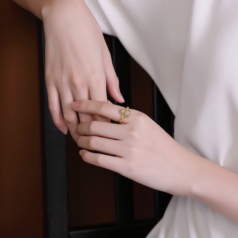 Argent Bague artisanal délicat