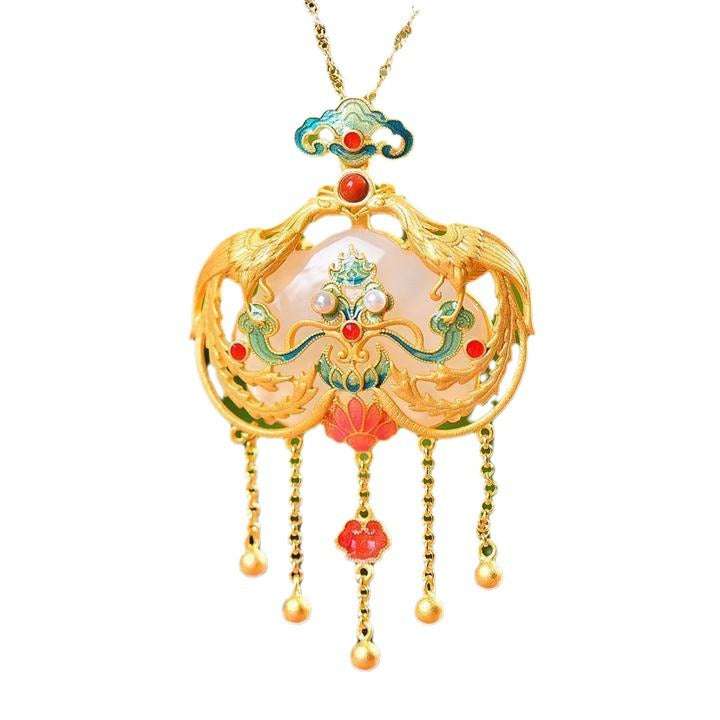 Argent Collier romantique pour moments spéciaux