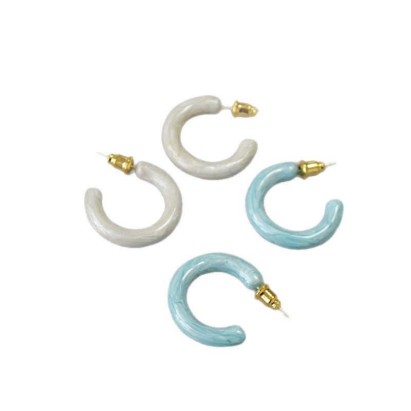 Argent Boucle d'oreille charmant pour toute occasion