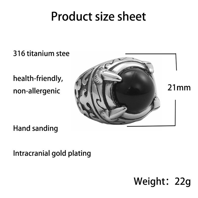 Bague magnifique au style unique