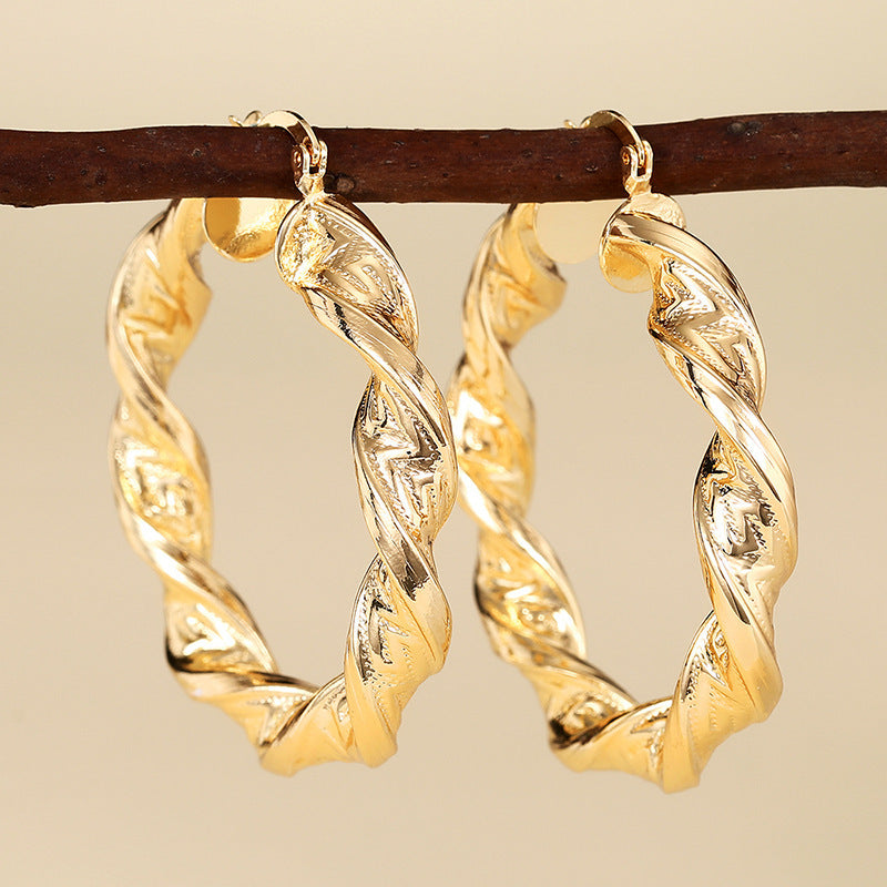 A Must-Have - Boucle d'oreille artisanal délicat