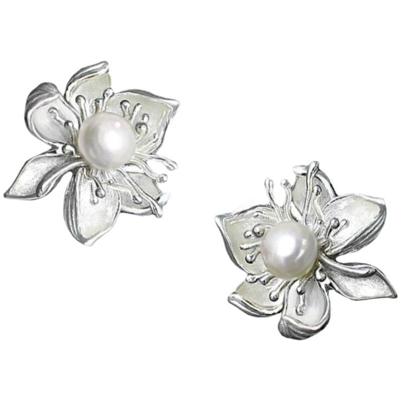 Argent Boucle d'oreille charmant pour toute occasion