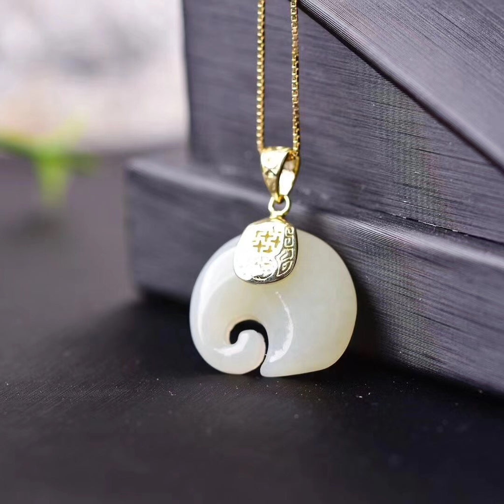 Argent Collier vintage fait main