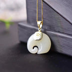 Argent Collier vintage fait main