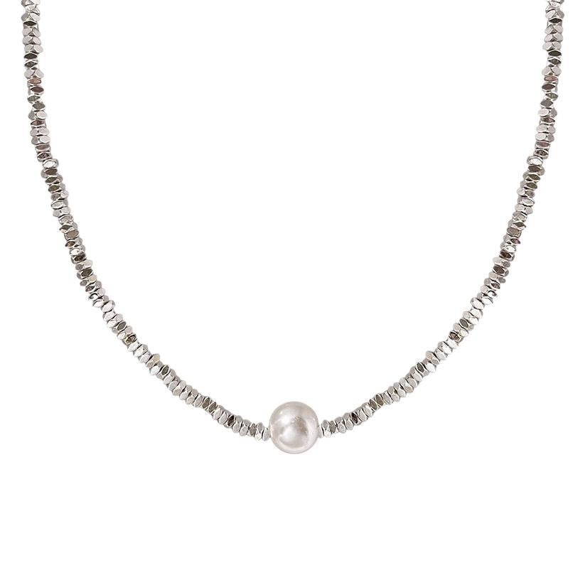 Argent Collier classique au charme intemporel