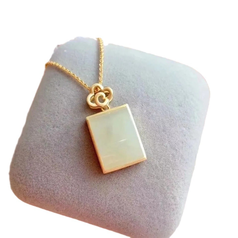 Argent Collier élégant pour toute occasion