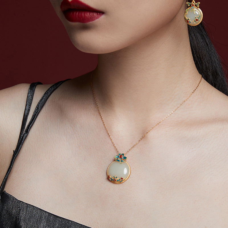 Argent Collier charmant pour toute occasion