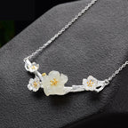 Argent Collier charmant pour toute occasion