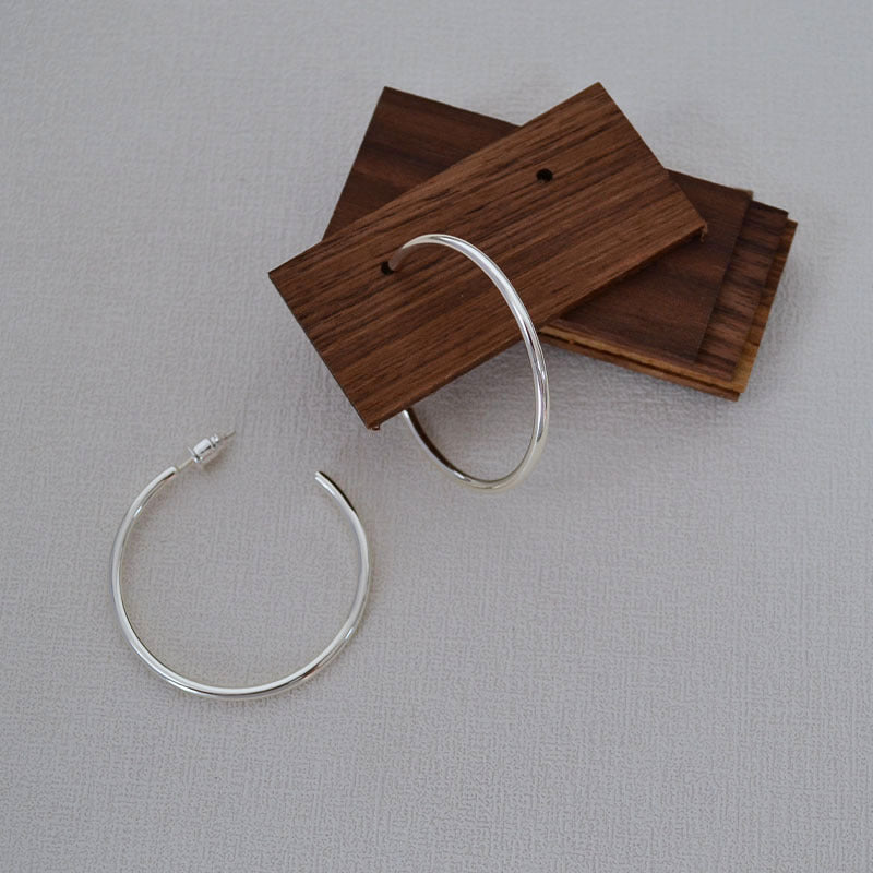 Argent Boucle d'oreille charmant pour toute occasion